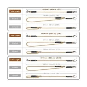 SELEWARE Juego de correas de árbol para hamaca y columpio_6