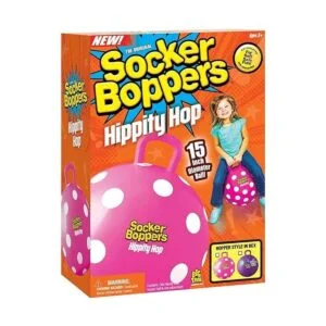 Socker Boppers Hippity Bola inflable de salto de 15_3
