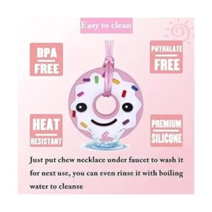 Collar sensorial masticable para niñas 5 collares_5