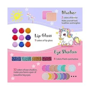 KIDCHEER Kit de maquillaje para niños para niñas_2