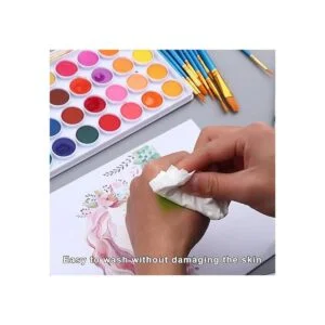 Juego de pintura de acuarela de 36 colores juego de_6