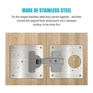 Placa de reparación de bisagras de gabinete kit de_5