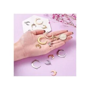 Pandahall 18 colgantes de acero inoxidable con diseño de_5