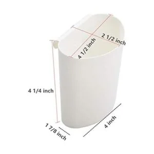 4 portavasos colgantes oficina organizador de pared de_6