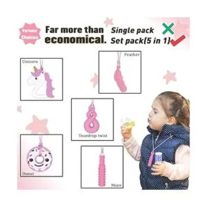 Collar sensorial masticable para niñas 5 collares_4