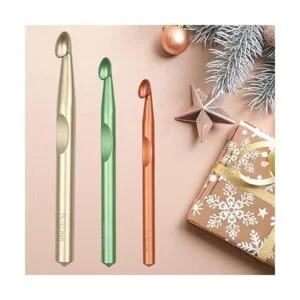 Katech Juego de 3 ganchos ergonómicos de ganchillo de gran_7