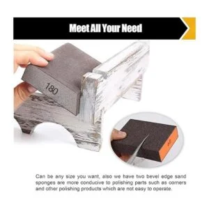 BOSHCRAFT Paquete de 10 esponjas de lijado bloques de_6