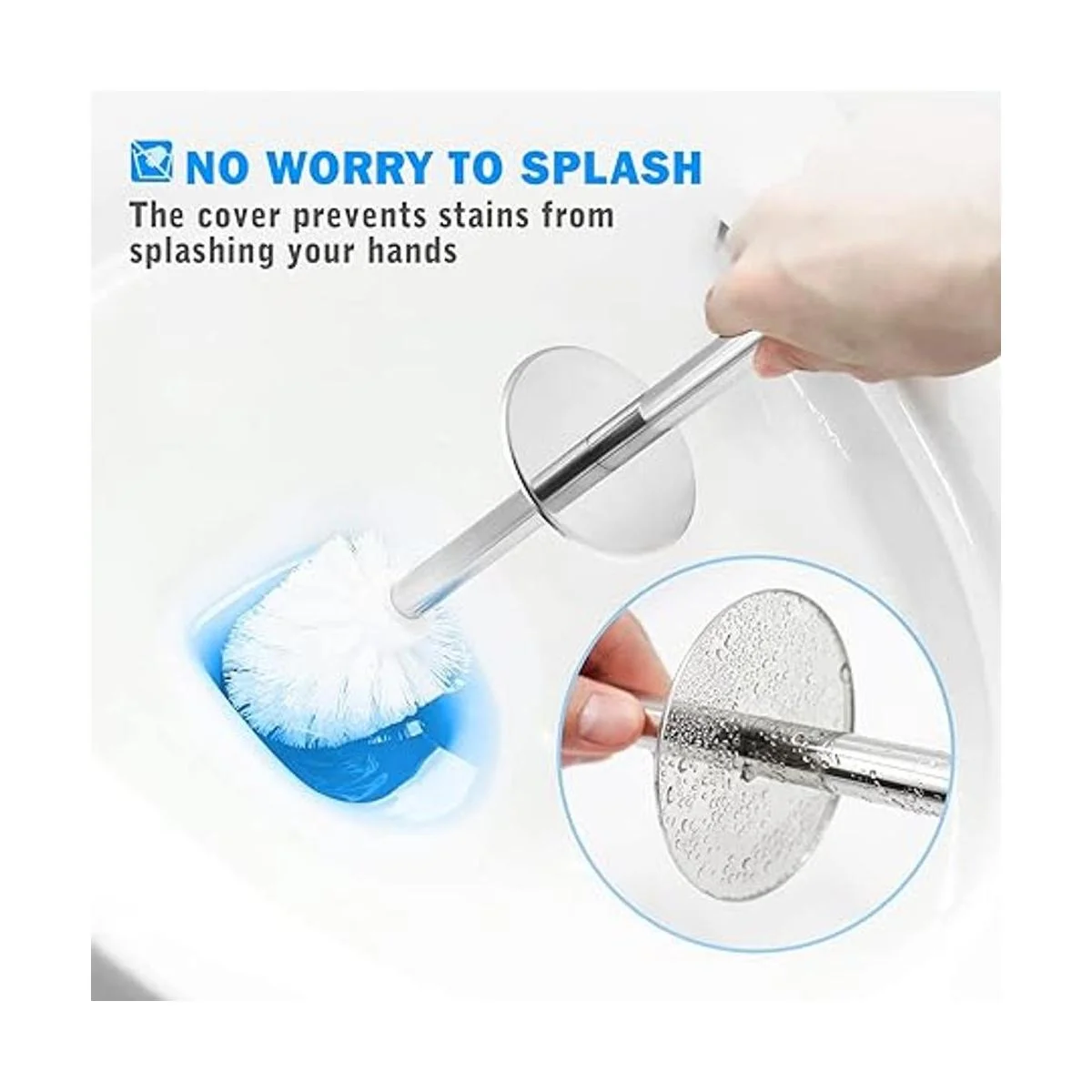 IXO Cepillo de inodoro y soporte cepillo de inodoro con_3