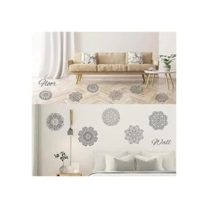 Paquete de 9 plantillas de mandala de 12 x 12 pulgadas_5