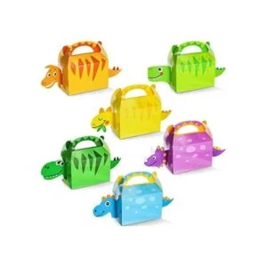 Caja de regalo de fiesta de dinosaurio caja de dulces de_1