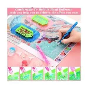 Outus Herramientas de pintura de diamante 5D DIY con 2_2