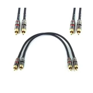 WJSTN Cable RCA a RCA de audio estéreo de 1 pies cable_1