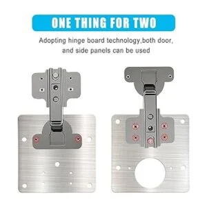 Placa de reparación de bisagras de gabinete kit de_4
