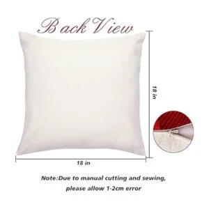 Juego de 4 fundas de almohada de Navidad de 18 x 18_2