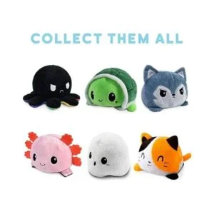 TeeTurtle El peluche reversible original de lobo Diseño_3