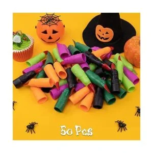 HFATMOS Coloridos dedos de bruja para leer 5 colores de_3