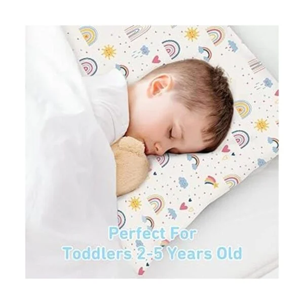 Almohada para niños pequeños almohadas suaves de 13 x 18_2