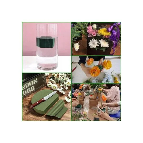 20 piezas de espuma floral redonda bloque de espuma_5