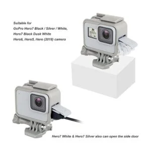 YALLSAME Carcasa de montaje en marco para GoPro Hero7_3