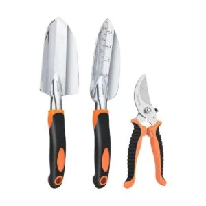 Gostur Juego de herramientas de jardín 3 piezas kit de_1