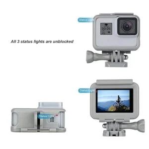 YALLSAME Carcasa de montaje en marco para GoPro Hero7_5