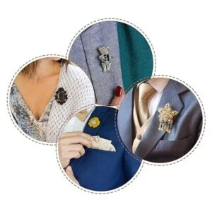 200 pares de tachuelas de corbata en blanco de mariposa de_6