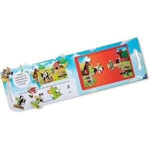 Melissa Doug Rompecabezas magnéticos para llevar en la_2