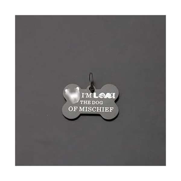 ENSIANTH Divertidas etiquetas de collar para perro regalo_5
