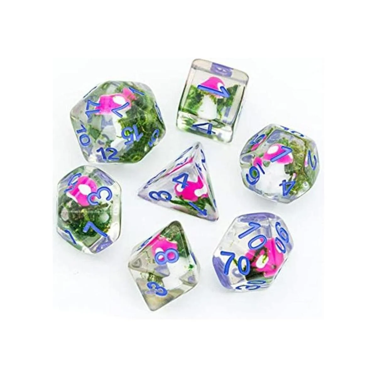 UDIXI Juego de 7 dados poliédricos DND DD rellenos de_1