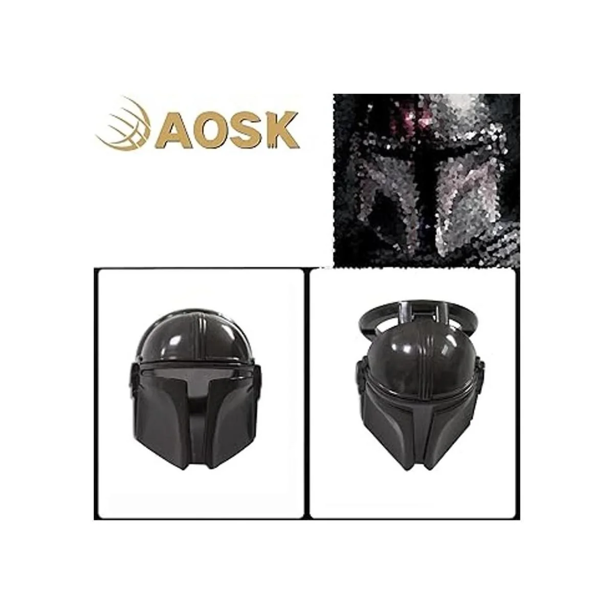 AOSKonology Mando Style Cubierta universal para botón de_2