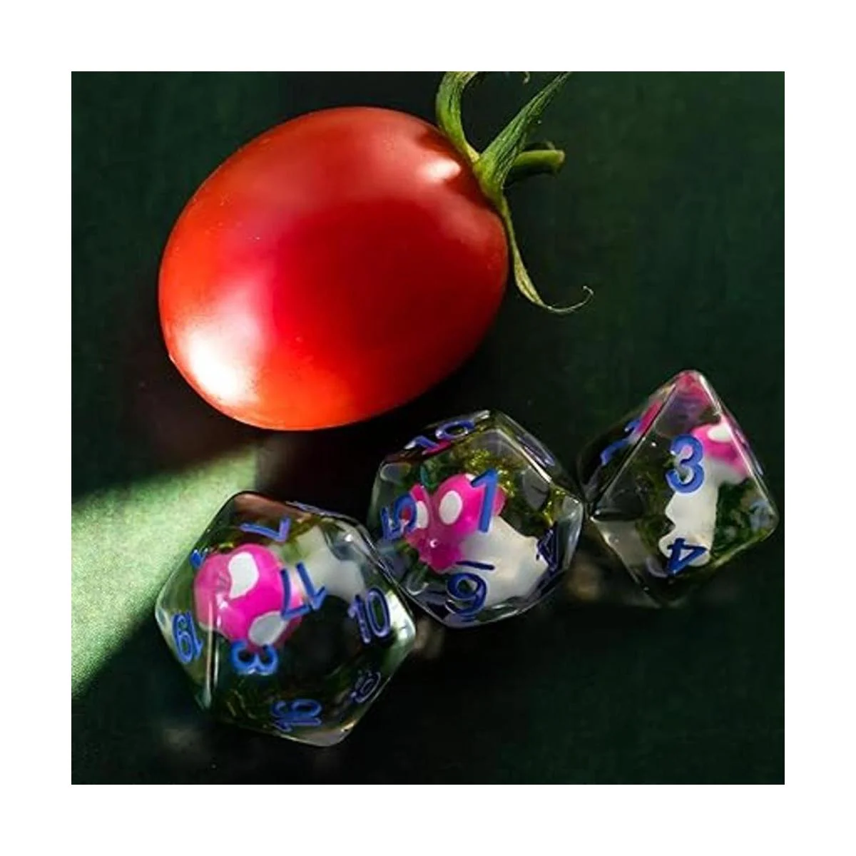 UDIXI Juego de 7 dados poliédricos DND DD rellenos de_4