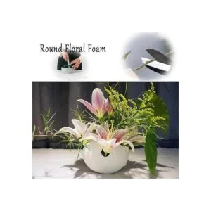 20 piezas de espuma floral redonda bloque de espuma_4
