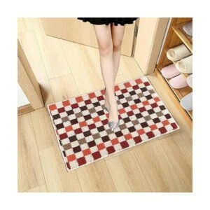 Esychrug Juego de 2 alfombras y tapetes de cocina de_6