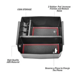 TACOBRO Bandeja organizadora de consola central para Jeep_4