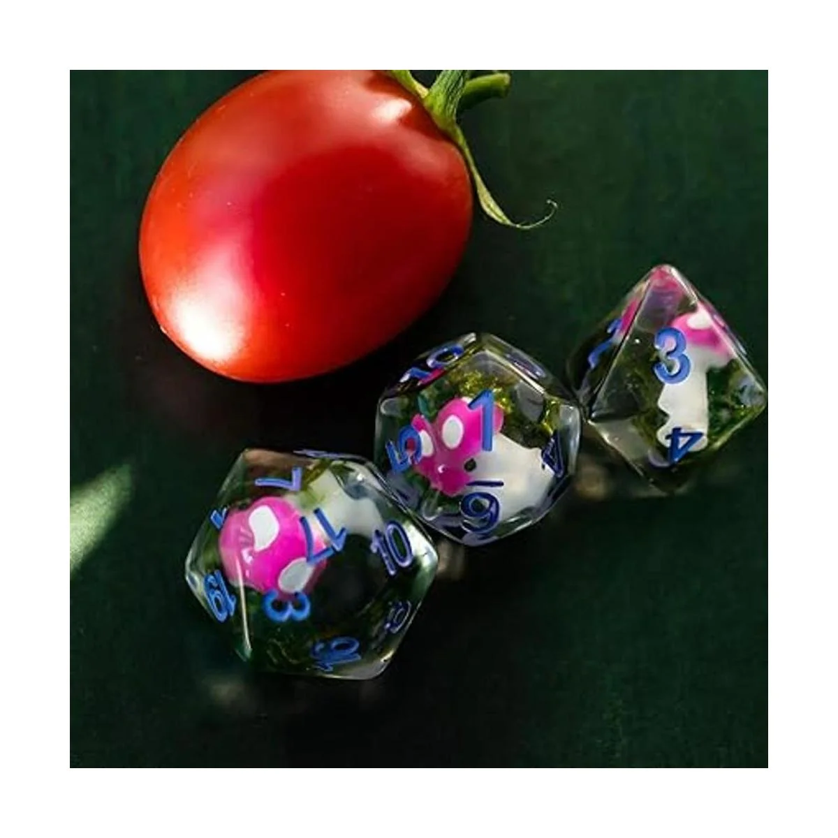 UDIXI Juego de 7 dados poliédricos DND DD rellenos de_5