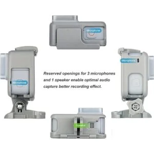 YALLSAME Carcasa de montaje en marco para GoPro Hero7_4