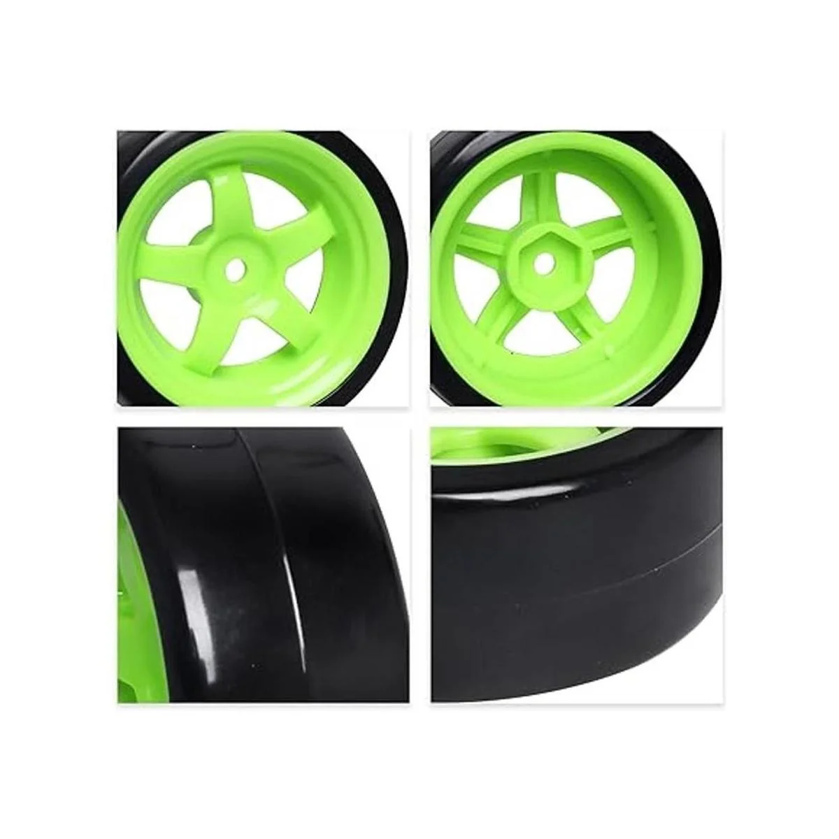 AllinRC 110 RC Drift Neumáticos y ruedas 0.472 in Hex_3