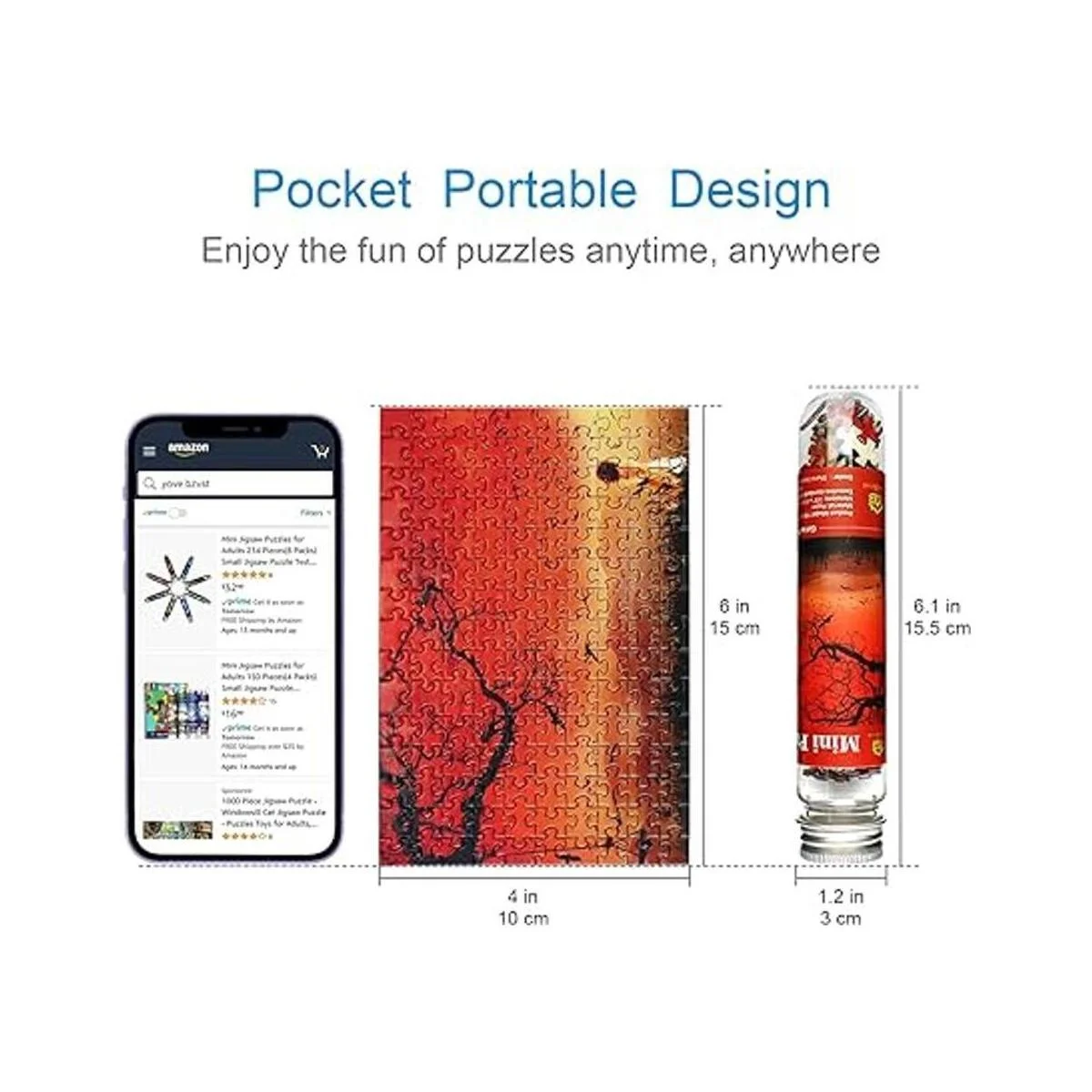 Mini rompecabezas para adultos de 150 piezas 4 paquetes_3