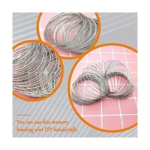 500 bucles para joyería alambre de memoria alambre de_4