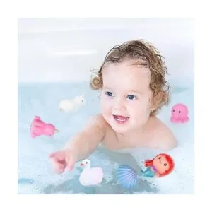 Juguetes de baño para niños pequeños de 1 a 3 años lindos_6