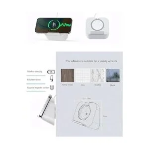 Soporte de pared para teléfono Magsafe cargador de_4