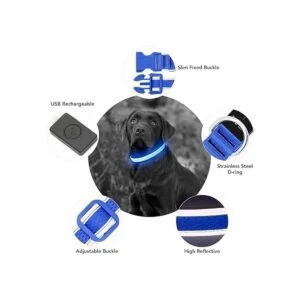 YFbrite Collar de perro iluminado collar de perro LED_2