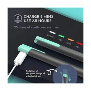 Lápiz capacitivo para iPad con inclinación y rechazo de_4