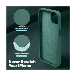 OTOFLY Funda compatible con iPhone 13 de silicona_5