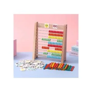 Cltoyvers baco de madera para niños con 100 palos de_5