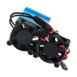 FriHobby Disipador térmico de motor RC con ventilador de_4