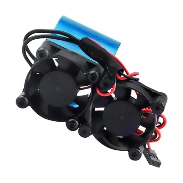 FriHobby Disipador térmico de motor RC con ventilador de_4
