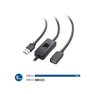 Cable Matters Cable de extensión USB 3.0 con interruptor_3