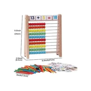 Cltoyvers baco de madera para niños con 100 palos de_4