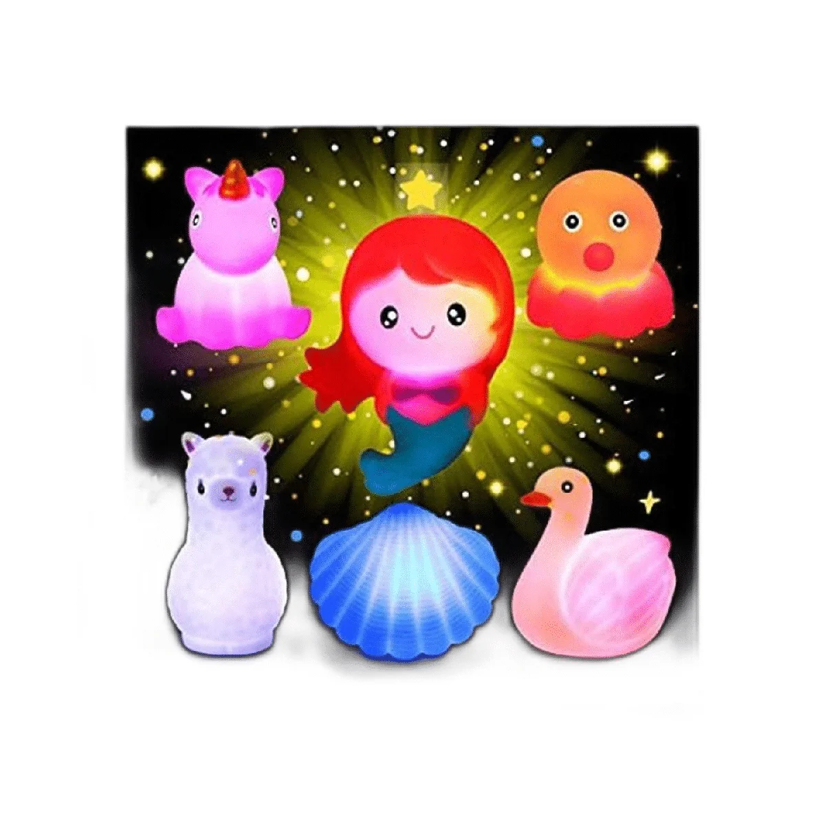 Juguetes de baño para niños pequeños de 1 a 3 años lindos_1